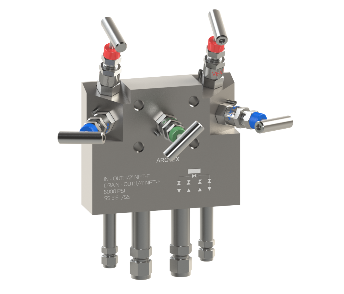 Вентильный блок Арктех-VBM-501